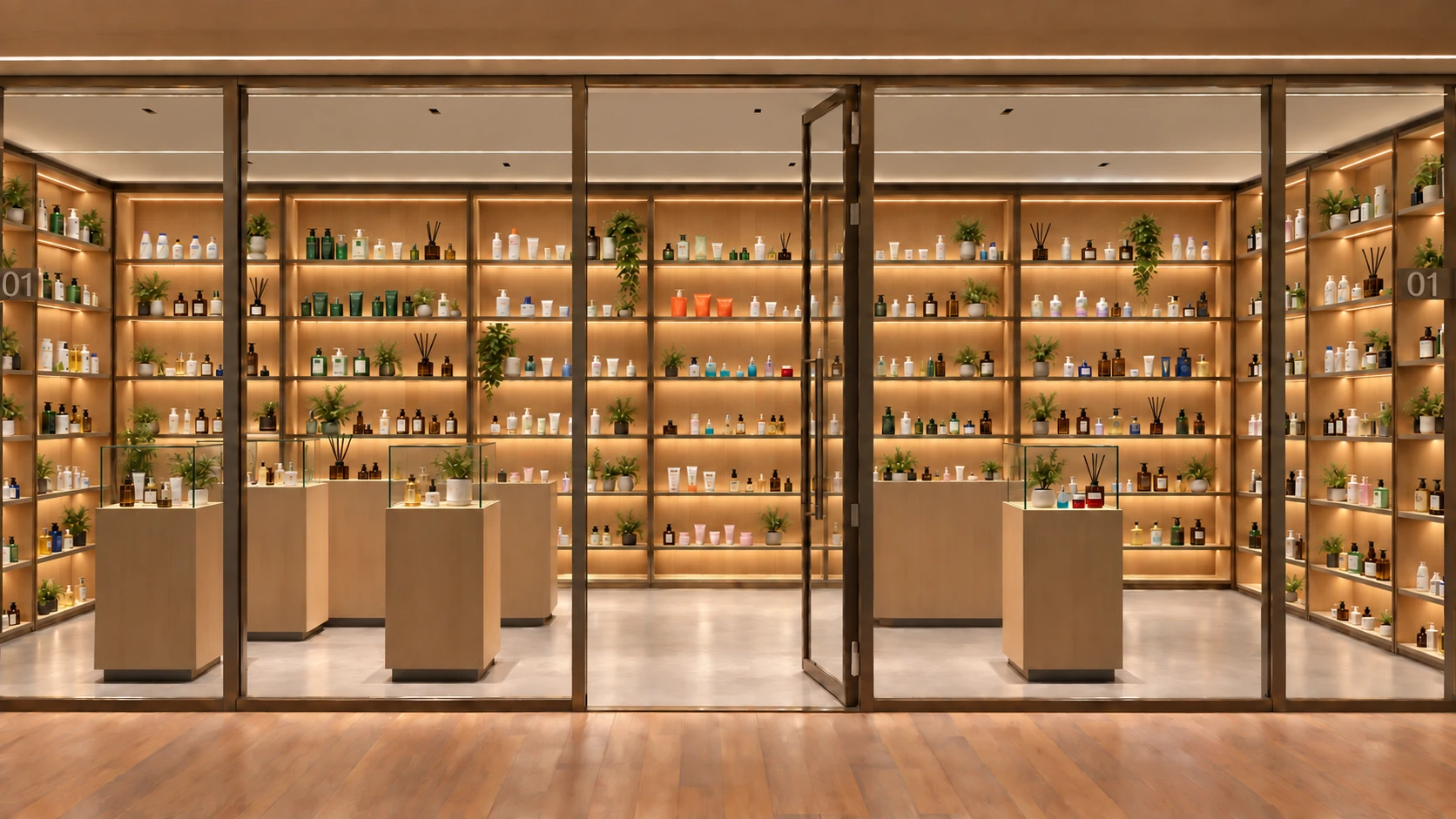 Architectural visualization of Bloom’s packaging library